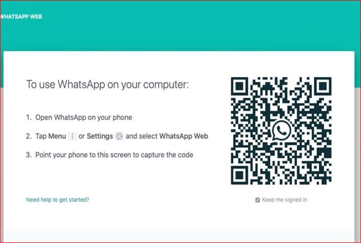  WhatsApp Web 